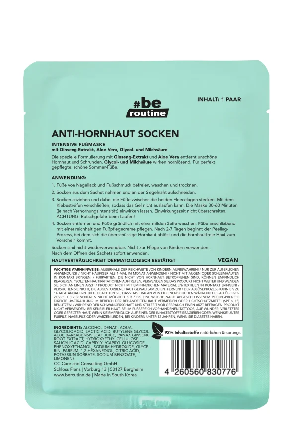 #b.e. ROUTINE Anti-Hornhaut Socken 3