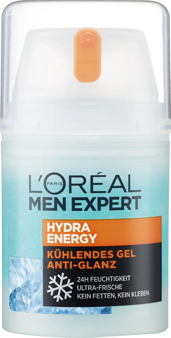 L’Oréal Paris Men Expert Hydra Energy Kühlendes Feuchtigkeits-Gel Anti-Glanz 4