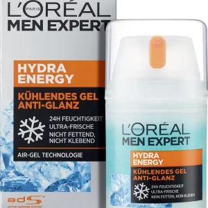 L’Oréal Paris Men Expert Hydra Energy Kühlendes Feuchtigkeits-Gel Anti-Glanz 8